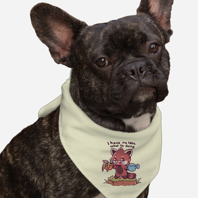 I Have No Idea-Dog-Bandana-Pet Collar-TechraNova