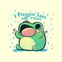 Froggin Love The Rain-Dog-Adjustable-Pet Collar-TechraNova