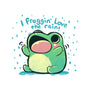 Froggin Love The Rain-Womens-Fitted-Tee-TechraNova