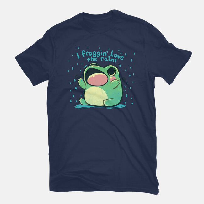 Froggin Love The Rain-Youth-Basic-Tee-TechraNova