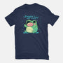 Froggin Love The Rain-Womens-Basic-Tee-TechraNova