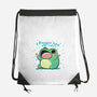 Froggin Love The Rain-None-Drawstring-Bag-TechraNova