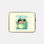 Froggin Love The Rain-None-Zippered-Laptop Sleeve-TechraNova