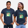 Froggin Love The Rain-Unisex-Basic-Tee-TechraNova