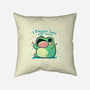 Froggin Love The Rain-None-Non-Removable Cover w Insert-Throw Pillow-TechraNova