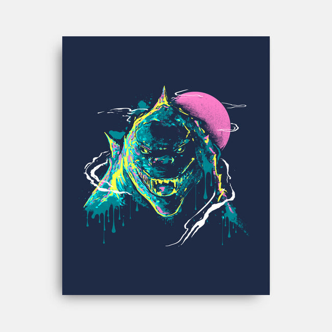 Colorful Kaiju-None-Stretched-Canvas-IKILO
