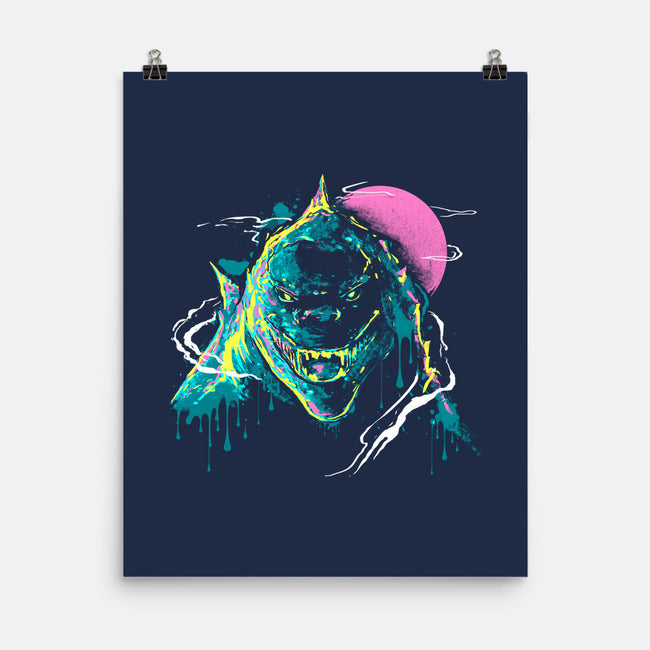 Colorful Kaiju-None-Matte-Poster-IKILO