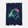 Colorful Kaiju-None-Polyester-Shower Curtain-IKILO