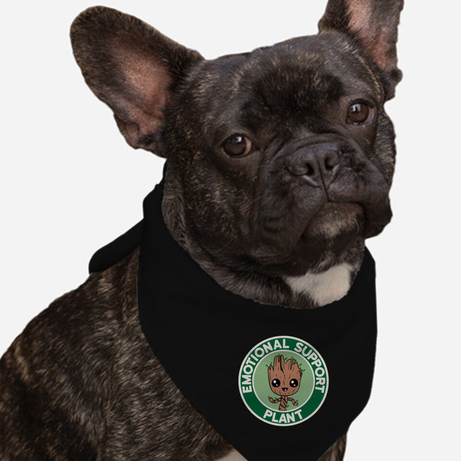 Emotional Support Plant-Dog-Bandana-Pet Collar-Melonseta