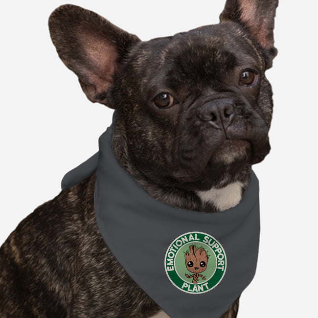 Emotional Support Plant-Dog-Bandana-Pet Collar-Melonseta