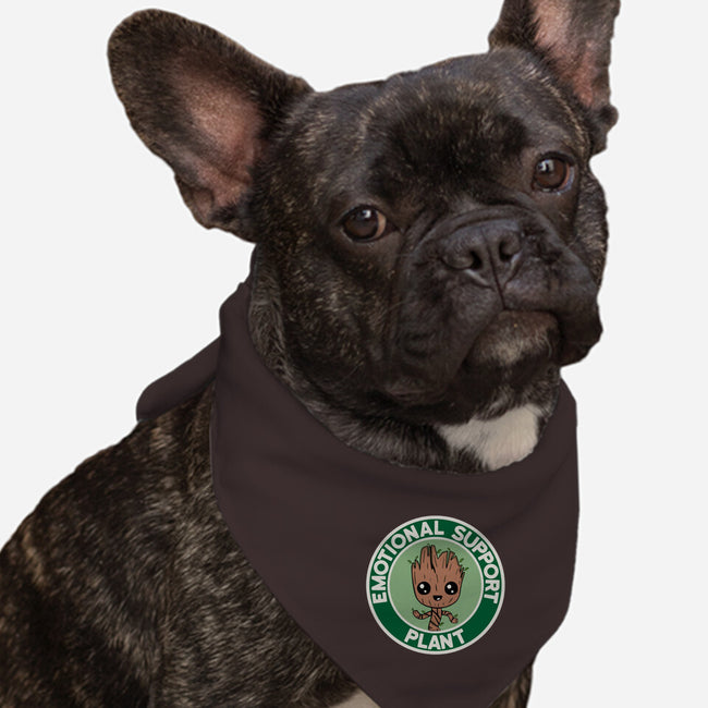 Emotional Support Plant-Dog-Bandana-Pet Collar-Melonseta