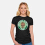 Emotional Support Plant-Womens-Fitted-Tee-Melonseta