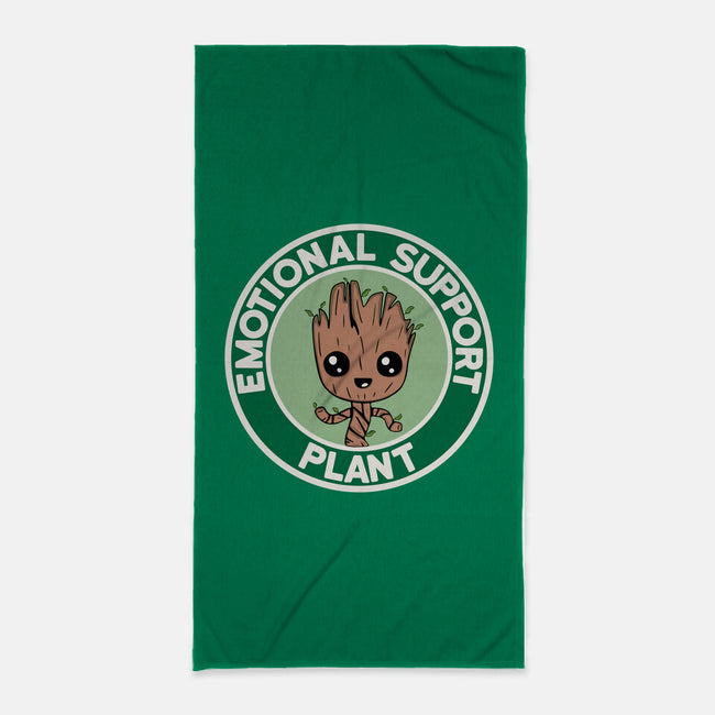 Emotional Support Plant-None-Beach-Towel-Melonseta