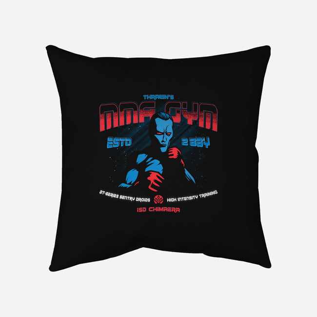 Thrawn's MMA GYM-None-Removable Cover-Throw Pillow-teesgeex