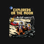 Explorers On The Moon-None-Zippered-Laptop Sleeve-zascanauta