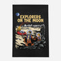 Explorers On The Moon-None-Outdoor-Rug-zascanauta