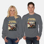 Explorers On The Moon-Unisex-Crew Neck-Sweatshirt-zascanauta