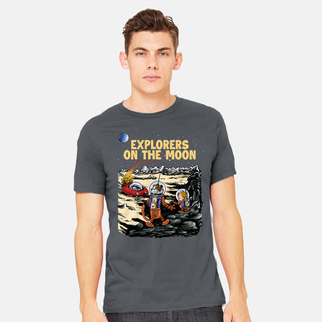 Explorers On The Moon-Mens-Heavyweight-Tee-zascanauta