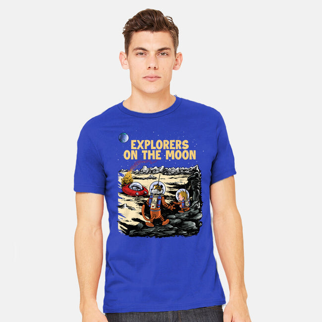 Explorers On The Moon-Mens-Heavyweight-Tee-zascanauta