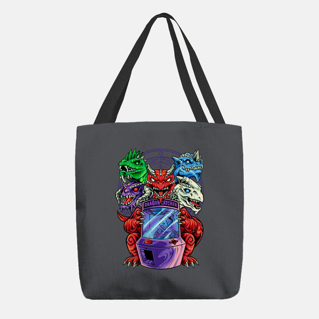 Dragon Catcher-None-Basic Tote-Bag-spoilerinc