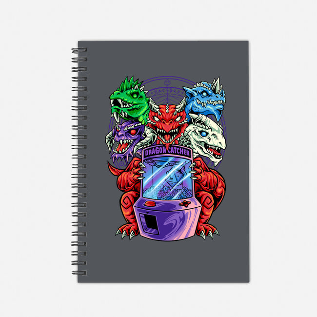 Dragon Catcher-None-Dot Grid-Notebook-spoilerinc
