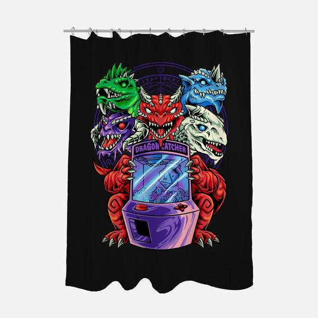 Dragon Catcher-None-Polyester-Shower Curtain-spoilerinc