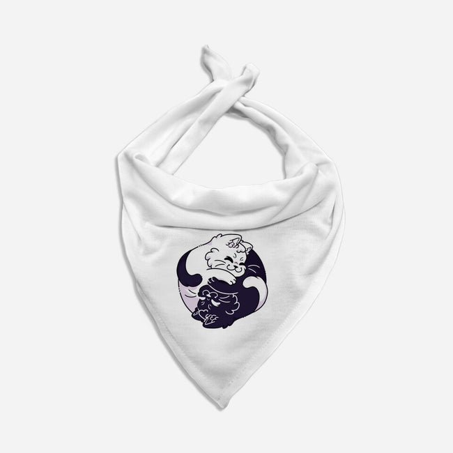 Ying Yang Cat-Cat-Bandana-Pet Collar-Zaia Bloom