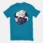 Ying Yang Cat-Unisex-Basic-Tee-Zaia Bloom