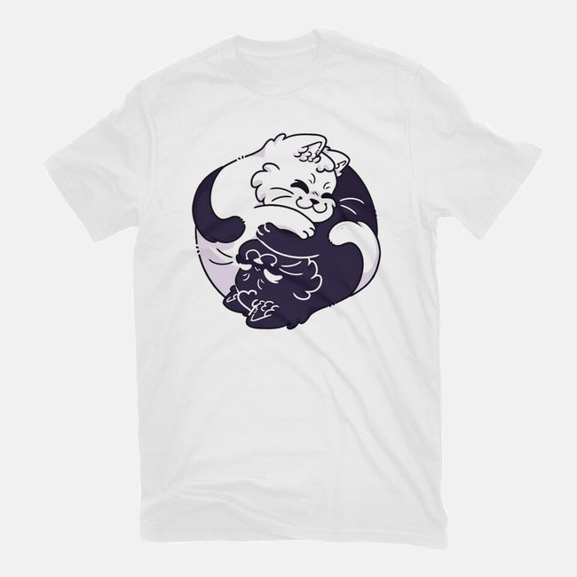 Ying Yang Cat-Youth-Basic-Tee-Zaia Bloom