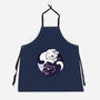 Ying Yang Cat-Unisex-Kitchen-Apron-Zaia Bloom