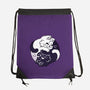 Ying Yang Cat-None-Drawstring-Bag-Zaia Bloom