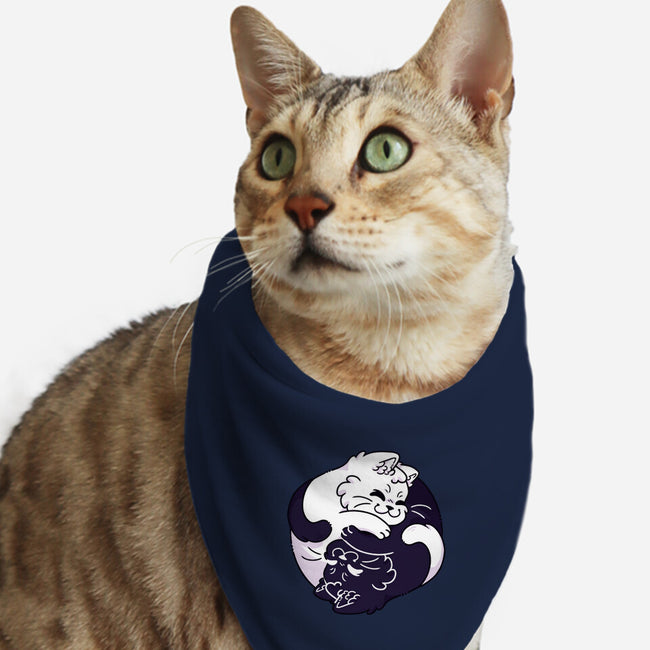 Ying Yang Cat-Cat-Bandana-Pet Collar-Zaia Bloom