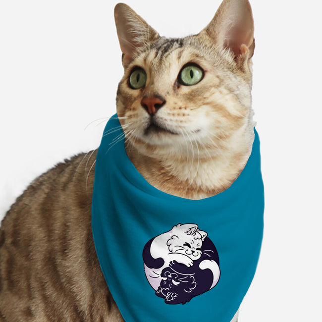 Ying Yang Cat-Cat-Bandana-Pet Collar-Zaia Bloom