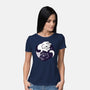 Ying Yang Cat-Womens-Basic-Tee-Zaia Bloom