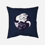 Ying Yang Cat-None-Removable Cover-Throw Pillow-Zaia Bloom