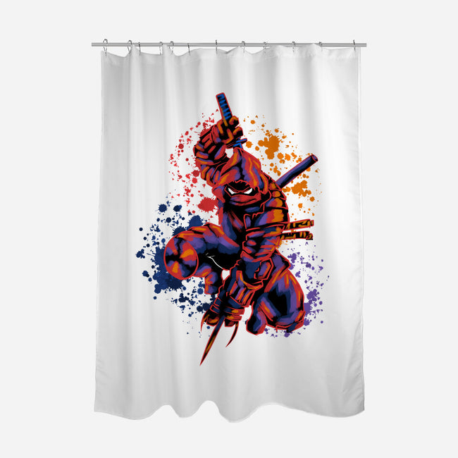 Ronin Color-None-Polyester-Shower Curtain-nickzzarto