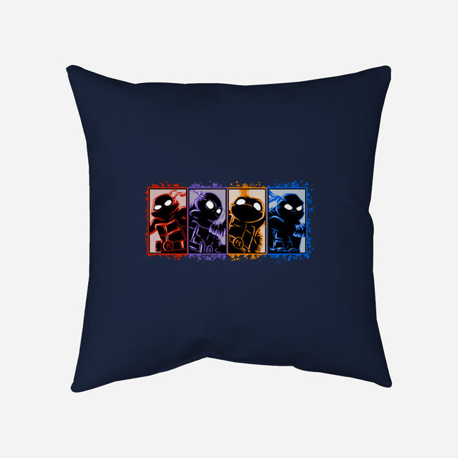My Turtle Brothers-None-Removable Cover-Throw Pillow-nickzzarto