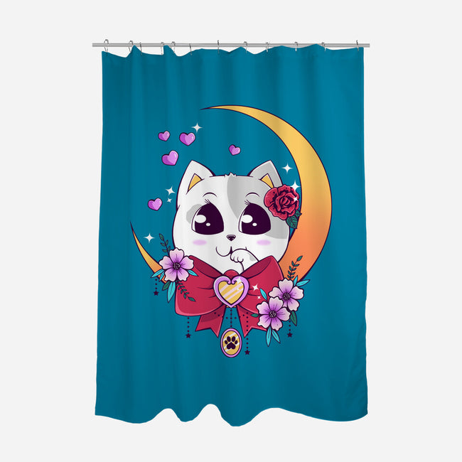 Kawaii Cat-None-Polyester-Shower Curtain-GODZILLARGE