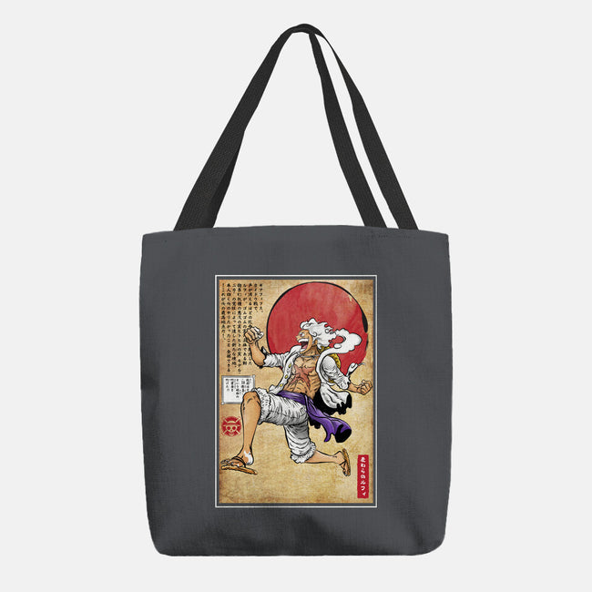 Gear Five Woodblock-None-Basic Tote-Bag-DrMonekers