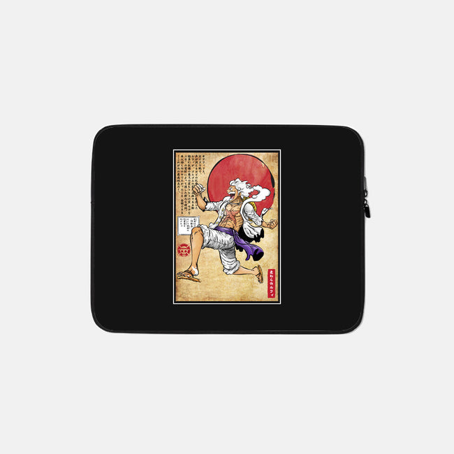Gear Five Woodblock-None-Zippered-Laptop Sleeve-DrMonekers