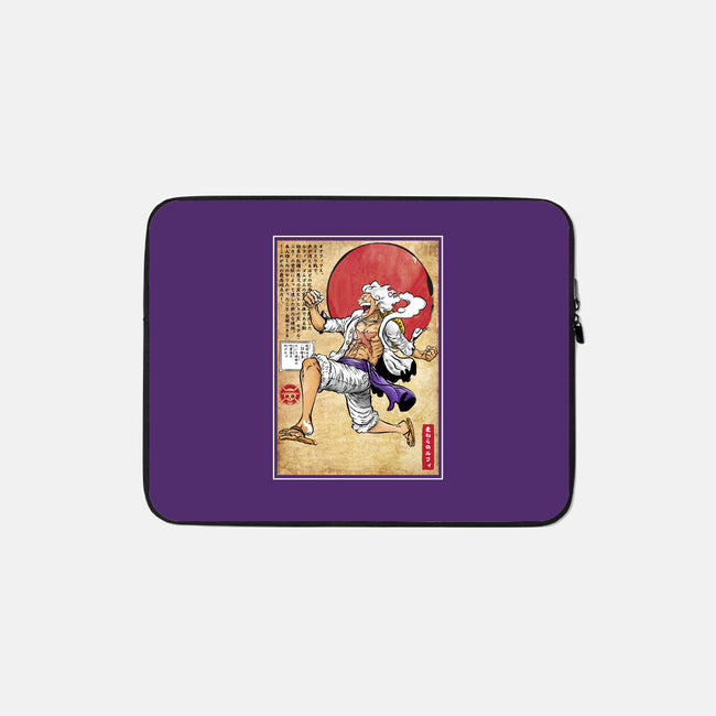 Gear Five Woodblock-None-Zippered-Laptop Sleeve-DrMonekers
