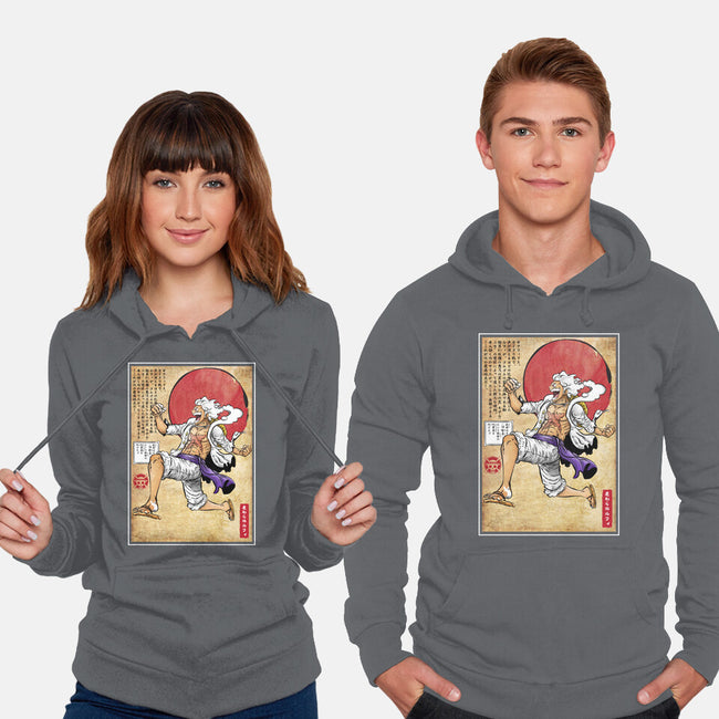 Gear Five Woodblock-Unisex-Pullover-Sweatshirt-DrMonekers