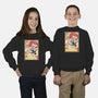 Gear Five Woodblock-Youth-Crew Neck-Sweatshirt-DrMonekers