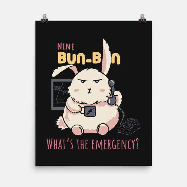 Nine Bun Bun-None-Matte-Poster-constantine2454
