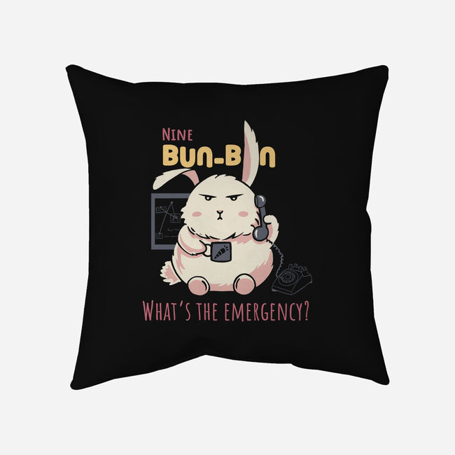 Nine Bun Bun-None-Removable Cover-Throw Pillow-constantine2454