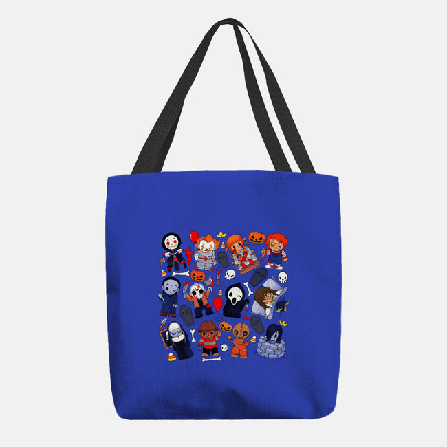 Horror Family-None-Basic Tote-Bag-Vallina84