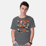 Horror Family-Mens-Basic-Tee-Vallina84