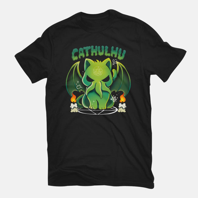 Call Of Cathulhu-Unisex-Basic-Tee-Vallina84