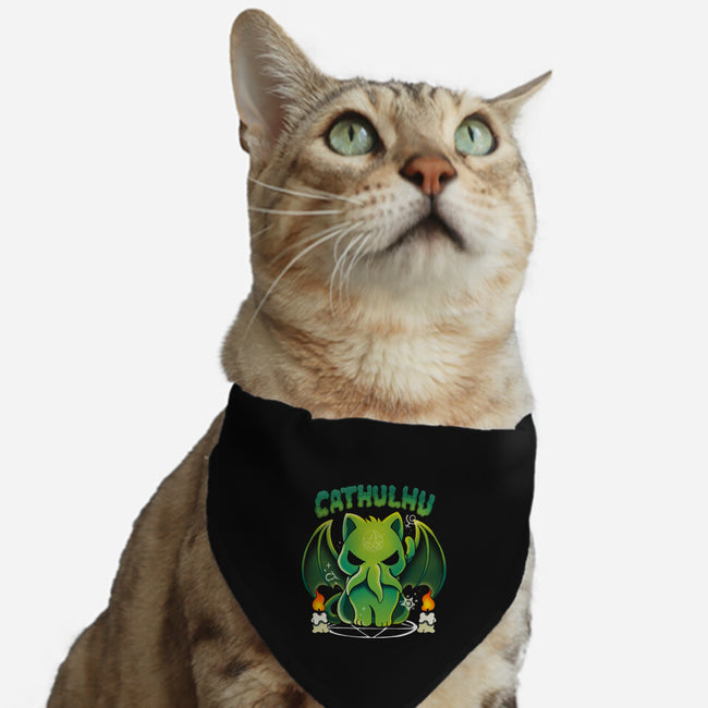 Call Of Cathulhu-Cat-Adjustable-Pet Collar-Vallina84