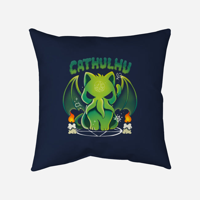 Call Of Cathulhu-None-Removable Cover-Throw Pillow-Vallina84